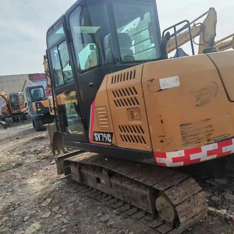 Pelle sur chenilles Komatsu Sany 70 d'occasion en Chine