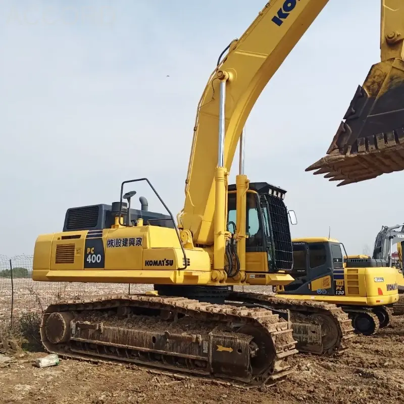 Used 40 Ton Excavator Komatsu PC400-8 Construction Machinery