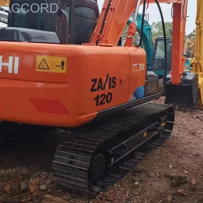 Proveedor de equipos de excavadoras de cadenas HITACHI 120 usados de China